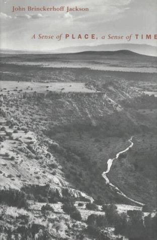 A sense of place, a sense of time