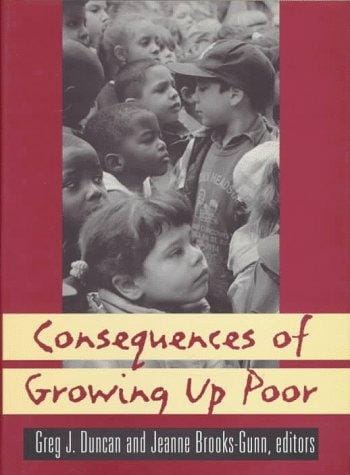 Consequences of growing up poor