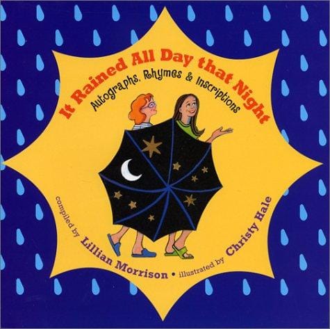 It rained all day that night: autograph album verses and inscriptions