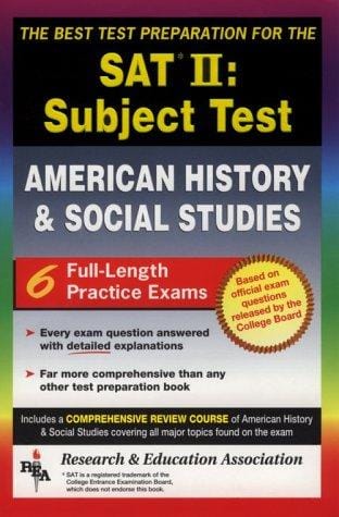 best test preparation for the SAT II, subject test: United States history