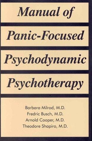 Manual of panic-focused psychodynamic psychotherapy