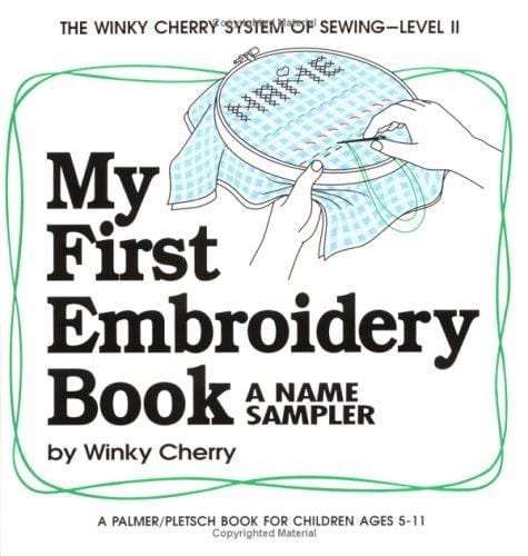 My first embroidery book: a name sampler