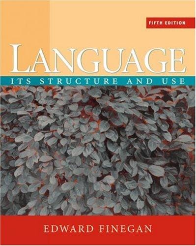 Language: Its Structure and Use