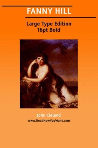 FANNY HILL (Large Print)