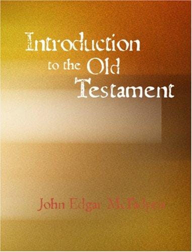Introduction to the Old Testament (Large Print Edition)