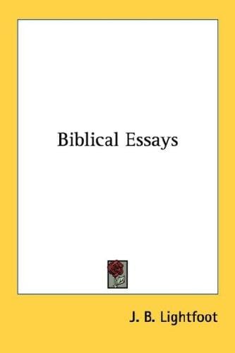 Biblical Essays