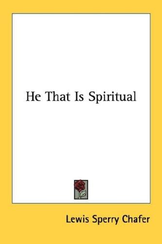 He That Is Spiritual