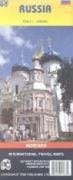 Russia Map by International Travel Maps