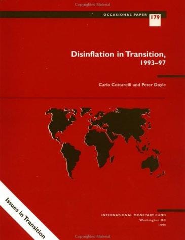 Disinflation in transition, 1993-97
