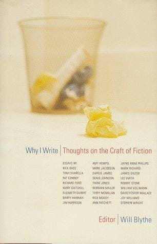 Why I write: thoughts on the practice of fiction