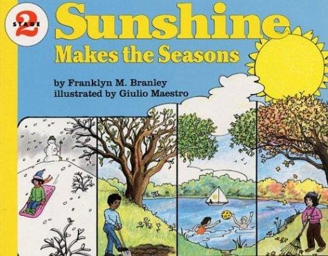 Sunshine Makes the Seasons Book and Tape