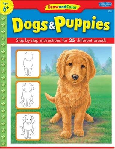 Draw and Color: Dogs & Puppies