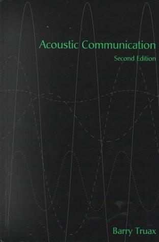 Acoustic Communication: Second Edition