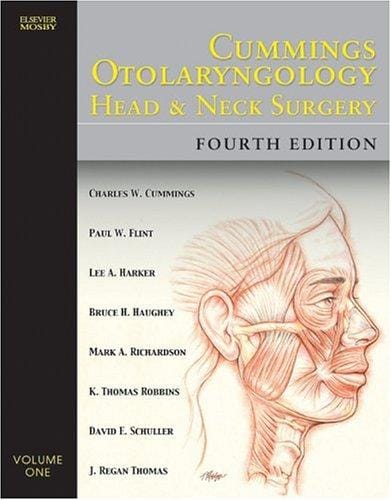Cummings Otolaryngology: Head and Neck Surgery (4-Volume Set)