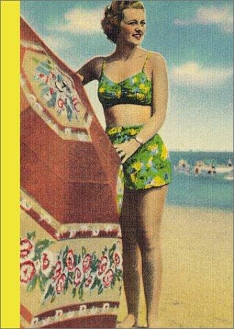 Beach Beauties in a Row Blank Journal