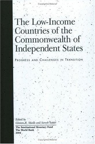 The low-income countries of the Commonwealth of Independent States: progress and challenges in transition