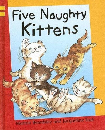 Five naughty kittens