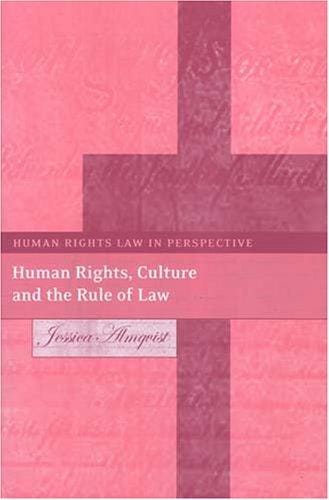 Human Rights, Culture And the Rule of Law (Human Rights Law in Perspective)