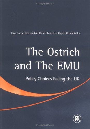 The Ostrich and the Emu: Policy Choices Facing the Uk