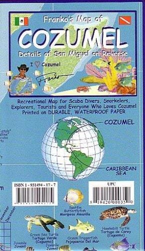 Franko's Map of Cozumel