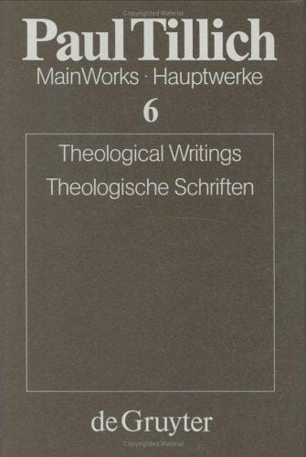 Theological Writings/Theologische Schriften
