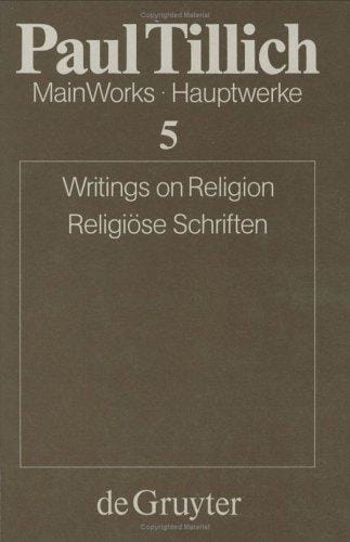 Writings on Religion/Religise Schriften