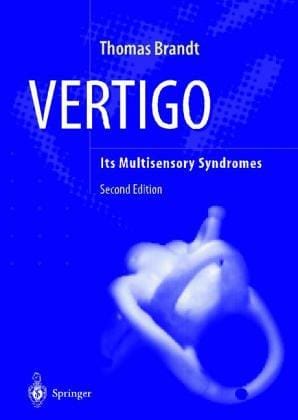 Vertigo: Its Multisensory Syndromes (Clinical Medicine and the Nervous System)
