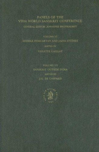 Middle Indo-Aryan and Jaina Studies/Sanskrit Outside India/Volumes 6 and 7 Bound in 1 Book (Panels of the Viith World Sanskrit Conference)