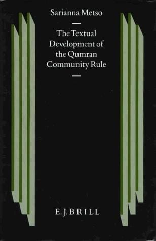 The textual development of the Qumran Community rule