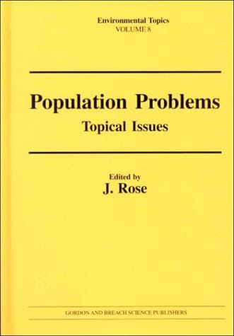 Population Problems: Topical Issues (Environmental Topics)
