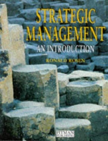 Strategic Management: An Introduction (M & E Handbook)
