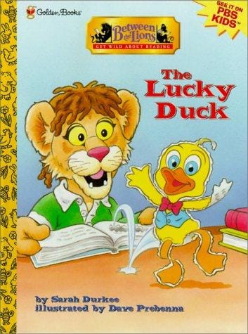 The lucky duck