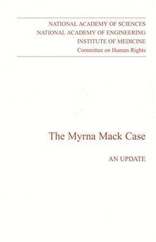 Myrna Mack case: an update