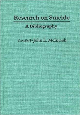Research on suicide: a bibliography