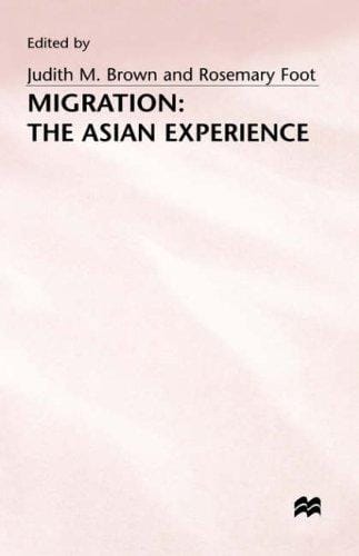 Migration, the Asian experience