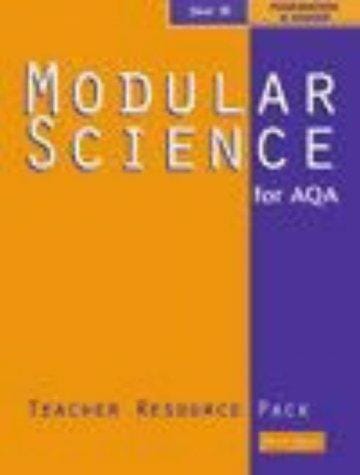 Modular Science for AQA: Year 10 Teachers Resource Pack & CD-Rom (Modular Science for AQA)