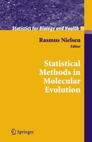 Statistical methods in molecular evolution