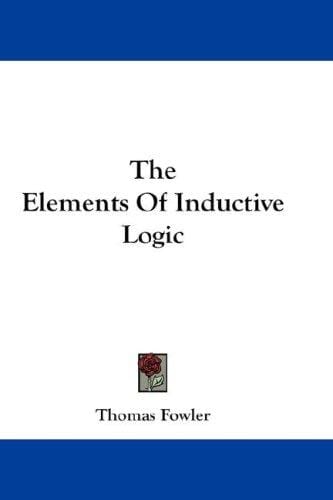 The Elements Of Inductive Logic