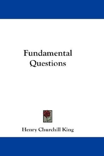 Fundamental Questions