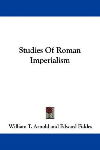 Studies Of Roman Imperialism