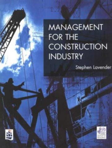 Management for Building (Ciob Education Framework Textbook)