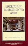 Restoration and eighteenth-century comedy