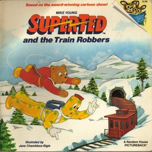 SuperTed and the train robbers
