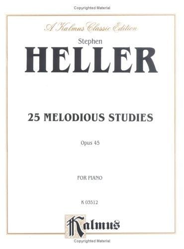Heller 25 Melodious Studies (Op.45) (Kalmus Edition)