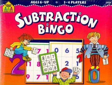 Subtraction Bingo: A School Zone Learning Game