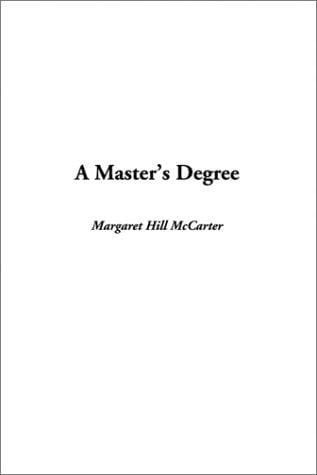 A Master's Degree