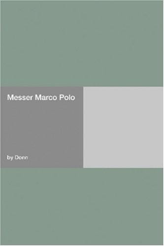Messer Marco Polo