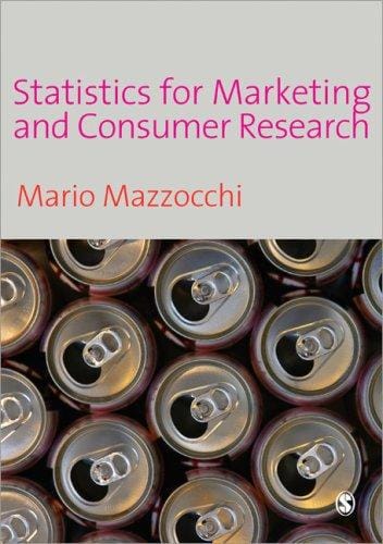 Statistics for Marketing and Consumer Research