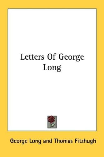 Letters Of George Long
