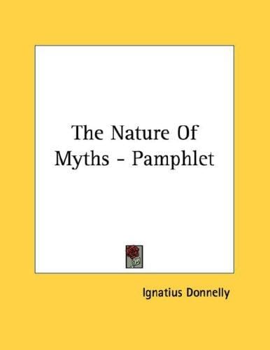 The Nature Of Myths - Pamphlet
